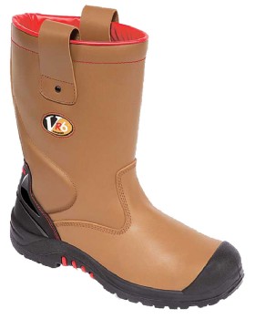 V6 Grizzly Scuff Cap S3 Safety Rigger Boots