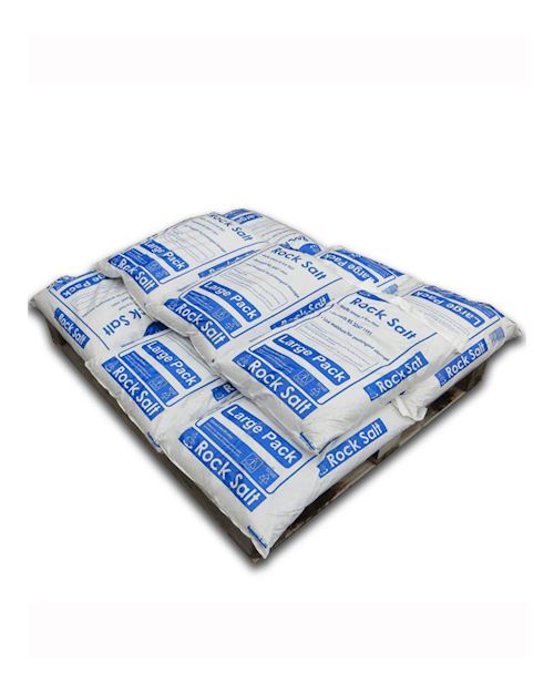 Rock Salt Grit 23.5kg approx. - 1/4 Pallet of 10 Bags