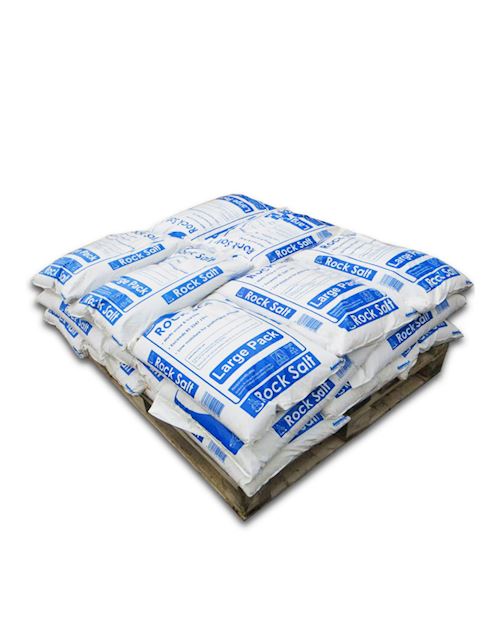 Rock Salt Grit 23.5kg approx. - 1/2 Pallet of 20 Bags