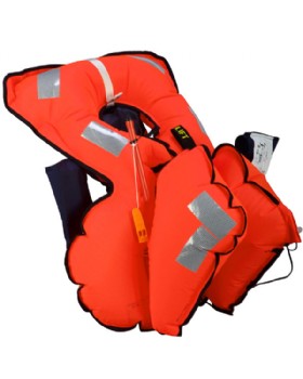 Secumar Alpha TWZ Twin Chamber 275N SOLAS Lifejacket With Harness