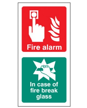 Fire Alarm: In Case Of Fire Break Glass