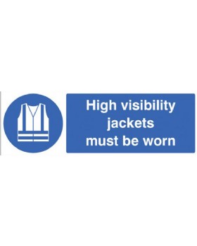 High Visibility Jackets Must Be Worn