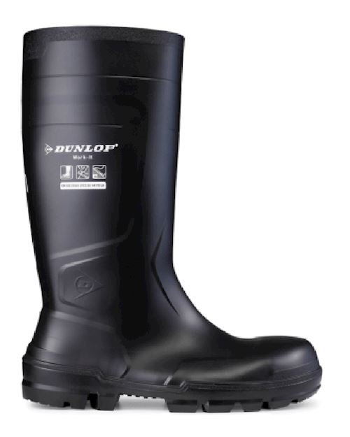 Size 14 & 15 Full Safety Welly - Dunlop Work-it