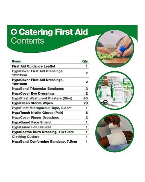 Small Evolution Catering First Aid Kit - British Standard Compliant