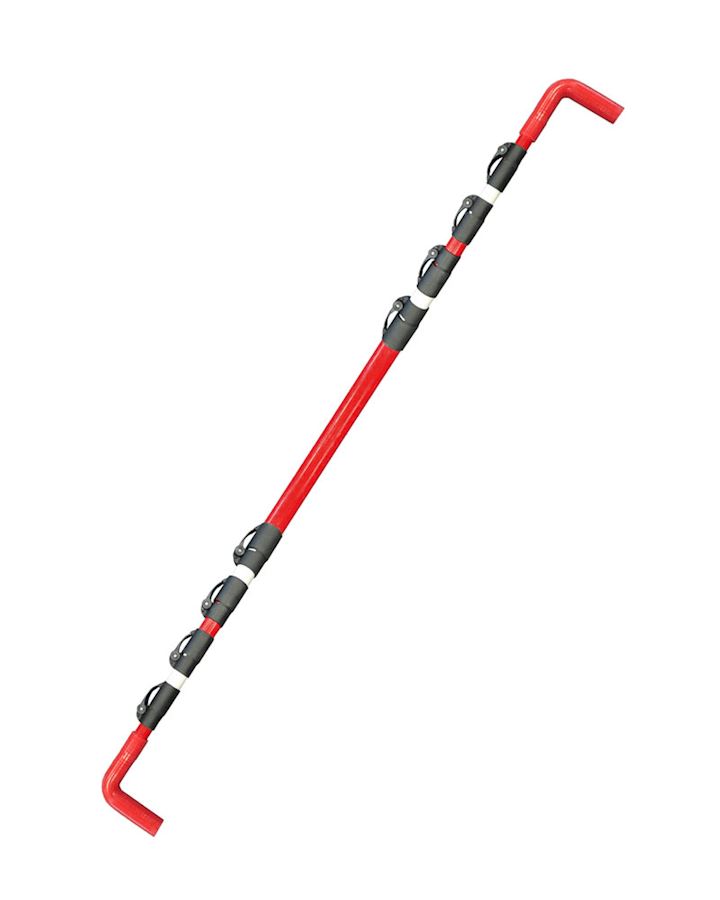 Solid Crossbar For Overhead Cable Goalposts - Telescopic