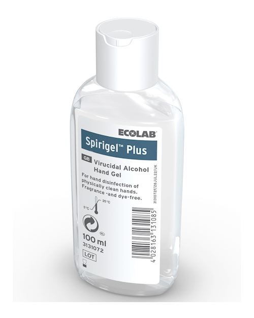 Spirigel Plus Virucidal Hand Sanitiser 100ml - Pack 20