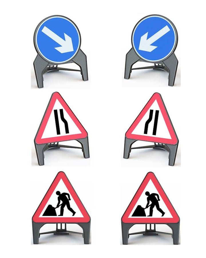 Chapter 8 Street Works Q Sign set