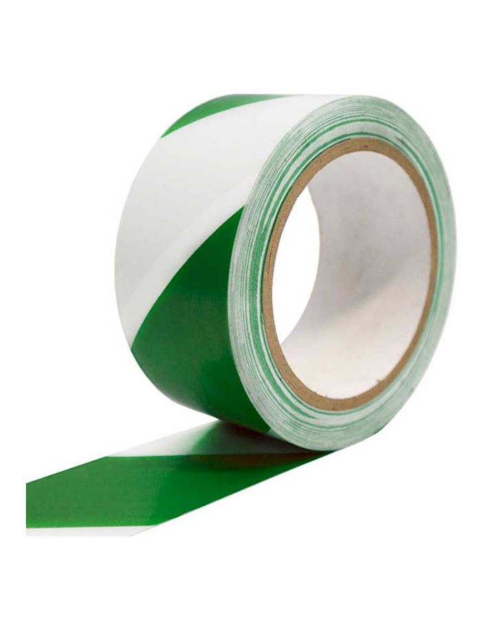 Green - White Adhesive Tape