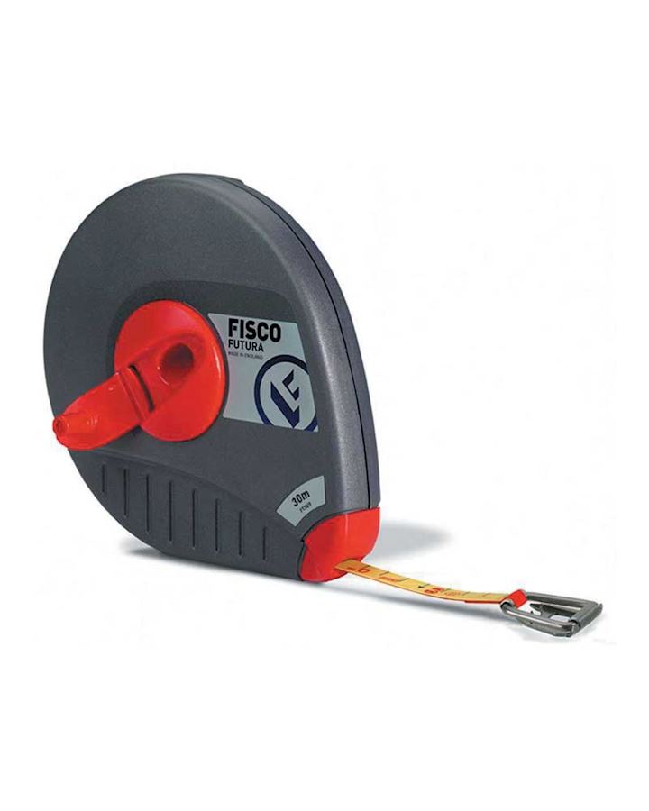 Glass Fibre Tape Measure 30m - Fisco Futura