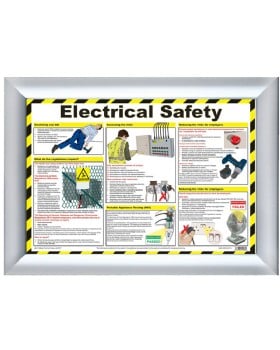 Electrical Safety First Aid Chart Wallchart