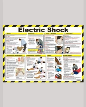 Electric Shock First Aid Chart