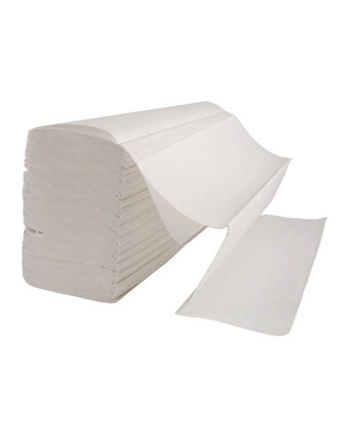 Paper Hand Towels 2 Ply - V Fold White - 15 Sleeve Box