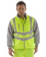 High Visibility Sleeved Body Warmer Class 2