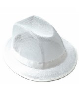 Food Trade Trilby Hat White