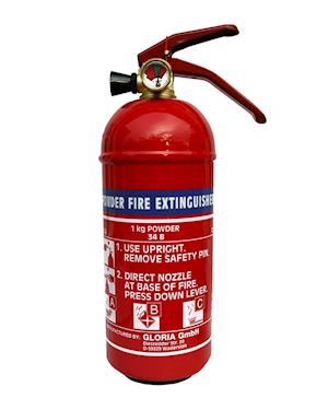 1kg Dry Powder Fire Extinguisher  - Gloria