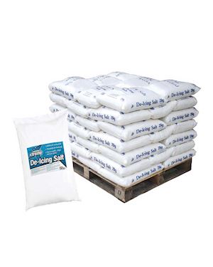 De-Icing Rock Salt 25kg - Pallet of 42 Bags