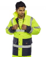 High Visibility Two Tone Jacket Class 3