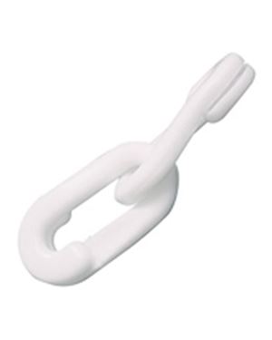 6mm White Chain Connectors - Pack 10