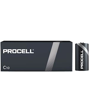 Procell Duracell Industrial C Alkaline Batteries 1.5V (Pack Of 10)
