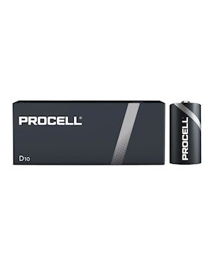 Procell Duracell Industrial D10 Alkaline Batteries 1.5V (Pack Of 10)
