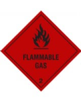 Flammable Gas Hazard Warning