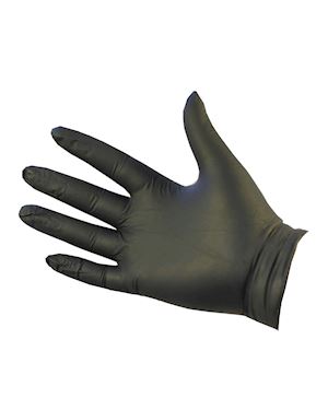 UltraFLEX Black Nitrile Gloves - Pack of 100