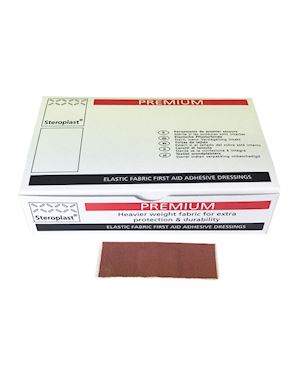 Premium Elastic Fabric Plasters - 7.5cm x 2.5cm