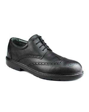 Oxford Brogue Black S3 Safety Shoe