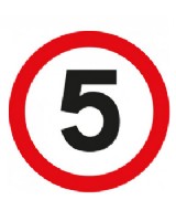 5mph Sign