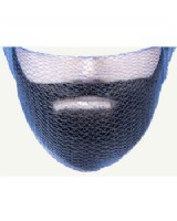 Beard Snood Blue Metal Detectable  (Pack 36)