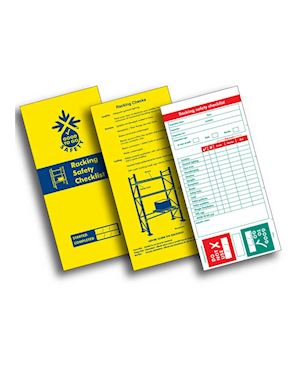 Racking Inspection Record Pad - Booklet