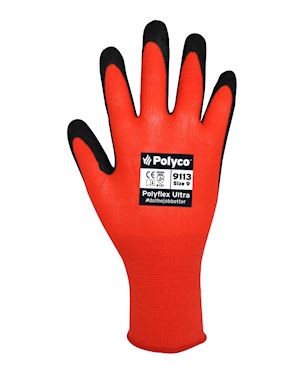 Polyflex Ultra Grip Glove - Foam Nitrile - PU Blend