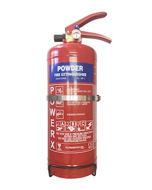 3kg Dry Powder Fire Extinguisher  - PowerX