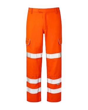 Flame Retardant Anti-Arc Hi - Vis Orange Combat Trouser