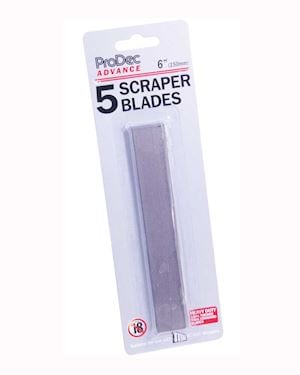 Replacement Blades for Scraper - 5 Pack