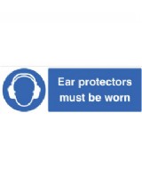 Ear Protectors Must Be Worn On Rigid PVC