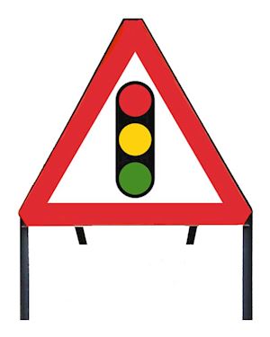 Temporary Traffic Lights Sign Chapter 8 Red Book