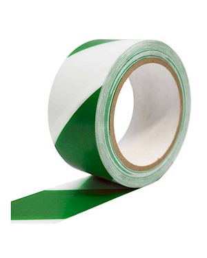 Green - White Adhesive Tape