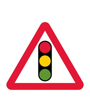 Quickfit Temporary Traffic Lights Sign Plate (face only)