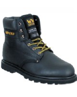 Woodworld Black SBP Black Safety Boot